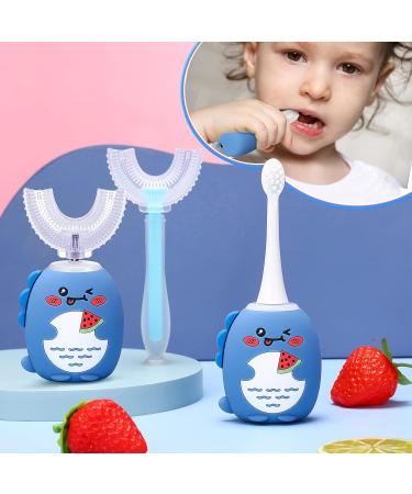 4 Pcs U Shaped Kid Electric Toothbrush Heads Soft Bristle Toothbrush Replacement Heads Set Includes 2 Kids Replacement Toothbrush Heads 2 Whole Mouth Tooth Brush Head for Automatic U Type Toothbrush - Buy Online on GoSupps.com