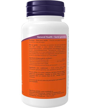 Now Foods CoQ10 400mg Highest Potency 30gel - Buy Online on GoSupps.com