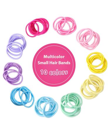 Qufiiry 320-Piece Colorful Hair Ties for Girls - 2mm Small Elastic Hair Bands & Ponytail Holders - Perfect Hair Accessories for Children - Buy Online on GoSupps.com