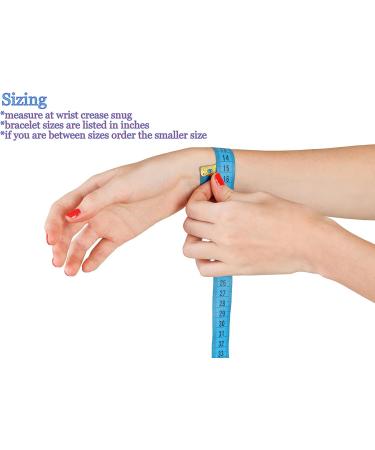 Acupressure Bracelet for Insomnia & Anxiety Relief - Blue M (1 Pack) | International Shipping - Buy Online on GoSupps.com