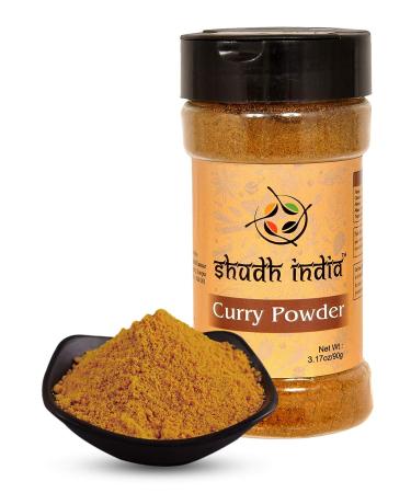 Shudh India Curry Powder - All Natural, Vegan, Gluten Free & NON-GMO - Curry King for Authentic Indian Curries - Buy Online on GoSupps.com