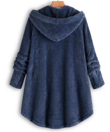 Hanxiulin Women's Fleece Jacket - Warm Windproof & Breathable Plush Coat for Winter | Cuddly & Thick Design - Buy Online on GoSupps.com