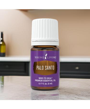 Young Living Palo Santo Essential Oil 5ml - Pure Natural Aromatherapy for Meditation & Inspiration - Ideal for Diffuser - Premium-Grade - Buy Online on GoSupps.com