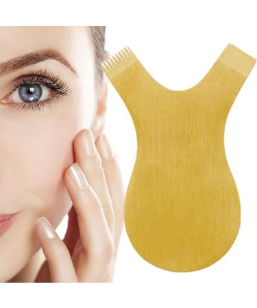 Humkopnl Eyelash Lift Brush Stainless Steel Eyelash Perm Lift Brush - Reusable Lash Perm Lift Brush Grafting Eyelash Makeup Tool for Women Gold Y - Buy Online on GoSupps.com