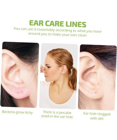 Lurrose 30 Pcs Ear Cleaning Nozzle Camera & Disposable Tips Set - Transparent - 3X1.2CMx3pcs - Buy Online on GoSupps.com