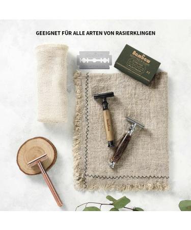 Bambaw 60 Sharp Razor Blades - Swedish Stainless Steel Replacement Blades for Men & Women Razor Planes - International Shipping Available - Buy Online on GoSupps.com