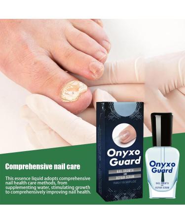 6PCS Nail Strengthener for Weak Nails Nail Conditioner for Damaged Nails Onyxoguard Nail Growth and Repair Essence Nail Hardener Extra Strong and Growth Nail Guards for Strength - Buy Online on GoSupps.com
