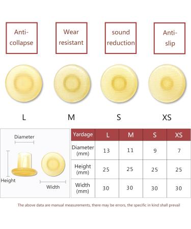 12 Pairs High Heel Protectors - 3 Colors & 4 Sizes - Heel Stoppers & Repair Caps for Weddings - Protect Heels from Grass Bricks & Cracks - Buy Online on GoSupps.com