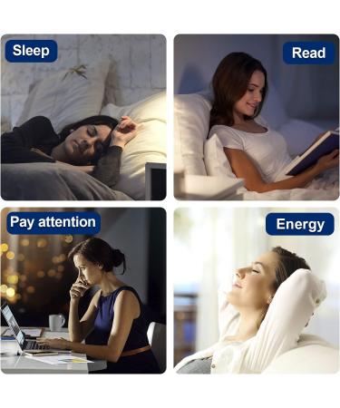 Large Light Therapy lamp Bright White 10000 lux 12 in High Illumination Wake-up Light Alarm Multiple Sets of White Noise - Buy Online on GoSupps.com