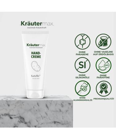 Potato Hand Cream & Balm with Macadamia Nut - Nourishing 70ml for Soft Hydrated Hands | Buy Internationally - Buy Online on GoSupps.com