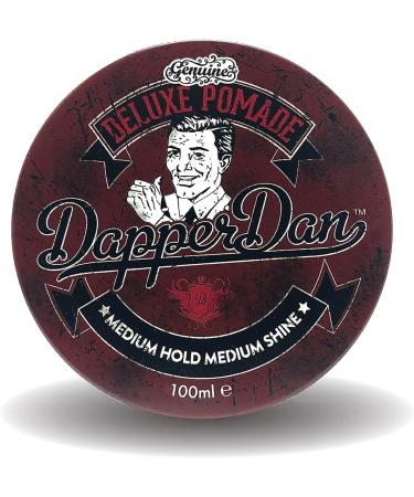 Dapper Dan Style Essentials Gift Pack with Medium Hold Medium Shine Deluxe Pomade 100ml Texturising Sea Salt Spray 200ml and Hand Made Styling Comb - Buy Online on GoSupps.com