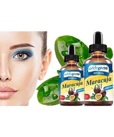 MYVIDAPURE MARACUJA OIL Passion Fruit WILD GROWTH. 100% PURE for Skin, Face, Hair, Lip and Nail Care. (0.5 Fl Oz) 0.5 Fl Oz (Pack of 1) - Buy Online on GoSupps.com