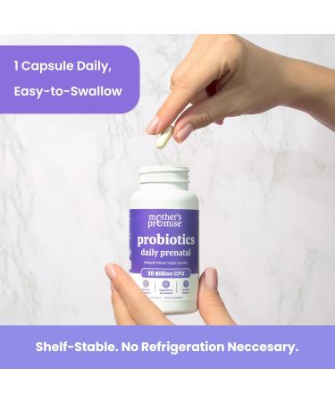 Prenatal Probiotics for Women | 30 Billion CFU 17 Strains + Organic Prebiotics | Supports Digestion Gut & Immune Health for Mom & Baby | Womens Probiotic for Pregnancy & Lactation | Vegan Capsules - Buy Online on GoSupps.com