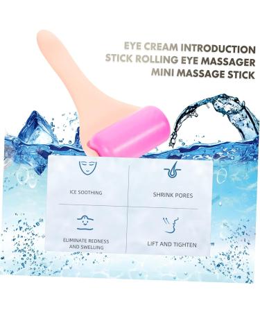 Massage Roller Face Massager | Ice Roller & Eye Cream Tool for Skin Care | Purple Facial Massage Stick 17x7.5x3cm - Buy Online on GoSupps.com
