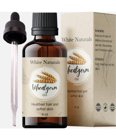 Wheat Germ Oil  Cold-pressed Unrefined  100% Pure Wheatgerm Carrier Oil  Rich in Vitamin E  For Skin  Hair  Nails & Stretch Marks Relief