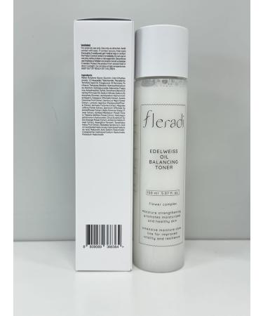 Edelweiss Oil Balancing Toner | 20% Edelweiss Extract & 11 Flower Extracts | Hydration & PH Balance | 5.07 fl oz - Perfect for All Skin Types - International Shipping Available - Buy Online on GoSupps.com