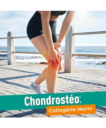 GRANIONS - CHONDROSTEO - Marine Collagen + Magnesium + Vitamin D + Calcium - Painful Joints - Hydrolyzed Collagen + MSM + Glucosamine Chondroitin - Vitamin D3- Pack of 2 - 280g Pot x2 - Buy Online on GoSupps.com