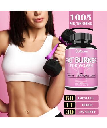 11-in-1 Herbs Burner for Women - Green Tea, Garcinia Cambogia, Cinnamon & More - 60 Capsules - Buy Online on GoSupps.com
