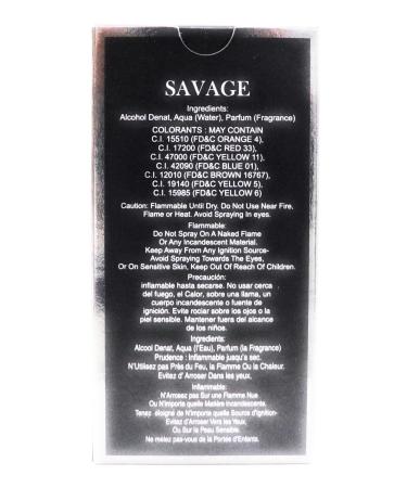 Savage Pour Homme for Men 3.4fl.oz 100ml ***SEALED 3.4 Ounce - Buy Online on GoSupps.com