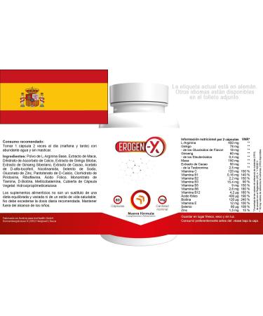 EROGEN X 60 capsules - Buy Online on GoSupps.com