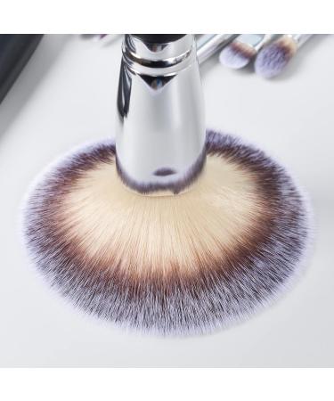 Bueart Design 16Pcs ULTRA SOFT Dense Hair Makeup Brush Set for Flawless Blending and Contouring - Buy Online on GoSupps.com
