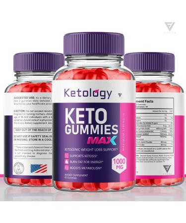 Ketology Keto ACV Gummies - Advanced Weight Loss Supplement - 180 Count - Buy Online on GoSupps.com