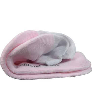 Yomandamor Ladies Bamboo Diabetic Ankle Socks - Non-Binding Top, Cushioned Sole - L Size 3-8 (6 Pairs, Pink) - Buy Online on GoSupps.com