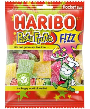 Haribo Pasta Frutta Zuur - 1 doos x 28 zakjes