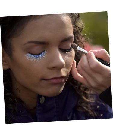 Didiseaon 10 Pairs Fake Eyelashes Blue False Eyelashes Long Fluffy Eyelashes Halloween False Eyelashes Cosmetic Supplies Permanent False Eyelashes Dollsthetic Lashes Fiber Soft - Buy Online on GoSupps.com