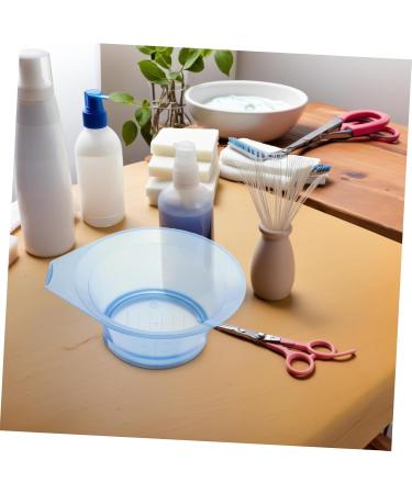 Beaupretty 6 pi ces Bols Transparents pour Teinture Cheveux Outil de Coiffure Professionnel Bol M langeur R utilisable Plastique Accessoires Indispensables pour Salon et Couleur Al atoire - Buy Online on GoSupps.com