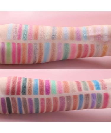 /L Matte Pearlescent Eyeshadow Fine Powdery Texture Convenient to Use Multicolor Blendable Lasting Halloween Makeup - Buy Online on GoSupps.com