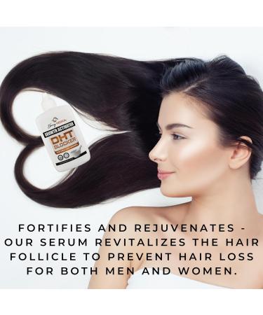 Ebony Medicals DHT Blocker Hair Growth Serum | Hair Loss Supplement for Natural Regrowth & Fine Hair Thickening - 2 fl oz - Buy Online on GoSupps.com