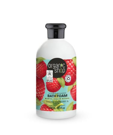 Organic Shop Vitamin Recharge Bath Foam Raspberry & Acai (500ml)