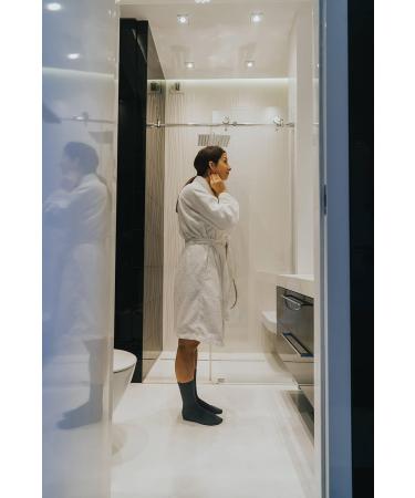 Rainbow Diabetic Non-Binding Loose Socks - Steel - Size US 11.5-13 EU 44-46 - 1 Pair - Buy Online on GoSupps.com