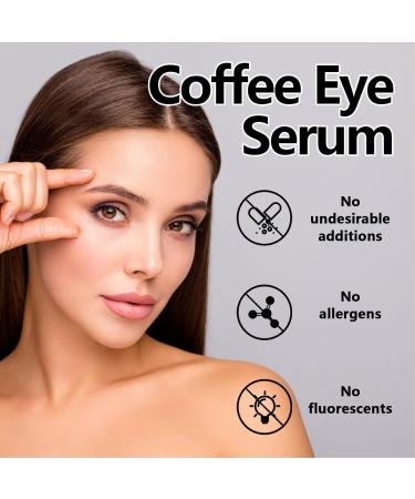 S rum Yeux caf 2 Soins Yeux Facile Utiliser S rum de Soin Yeux Raffermissant Revitalisant pour Femme pour Ridules - Buy Online on GoSupps.com