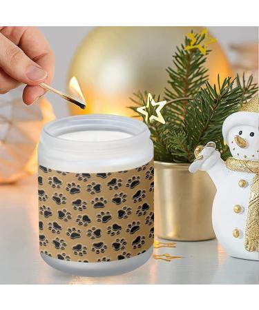 Lavender Candles for Home | Aromatherapy Jar Candles 7 oz | Long Lasting Scented Candles Gift Set for Women | Perfect Birthday Gifts with Gold Pet Paw Prints - Buy Online on GoSupps.com
