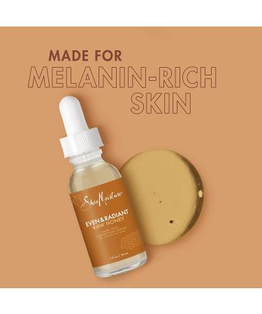 SheaMoisture Even and Radiant Face Serum 1 fl oz - Dark Spot Corrector with Raw Honey | Skin Care for Uneven Skin Tone | Pack of 1 - Buy Online on GoSupps.com