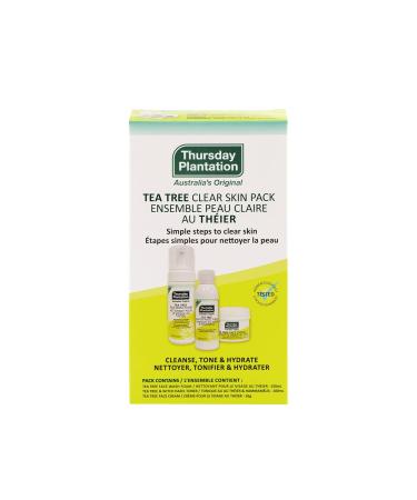 THURSDAY PLANTATION Tea Tree Clear Skin Kit - International Shipping & Natural Skincare Solutions - Buy Online on GoSupps.com