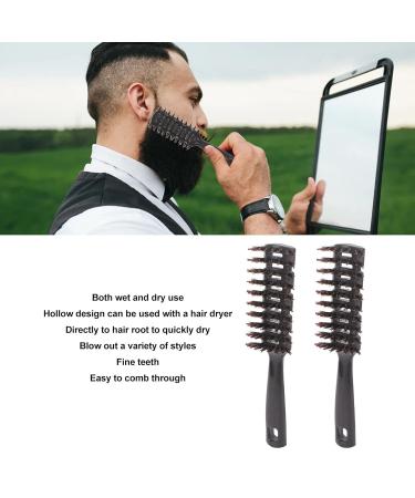 Natudeco 2pcs Fine Teeth Beard Combs - Durable Portable Care Tools for Men | Perfect for Home & Travel - Buy Online on GoSupps.com
