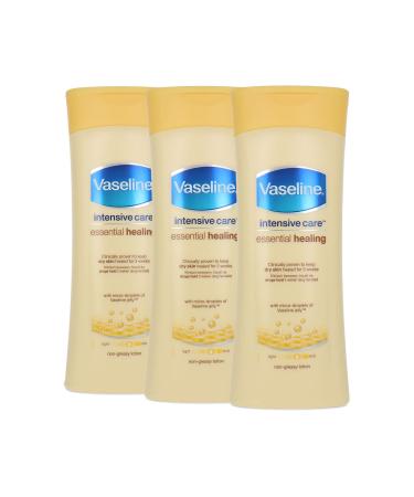 3 x Vaseline Intensive Care Body Lotion - Essential Healing - 400ml 400 ml (pack of 3) - Buy Online on GoSupps.com