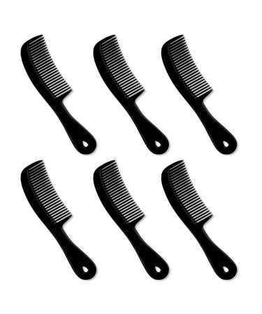 Pack of 6 Hair Combs for Men - Combs for Men - Small Comb - Pocket Combs for Men - Hair Comb Set - Combs Bulk - Combs for Kids - Hair Comb Set - Barber Combs for Men - Mini Comb - Mustache Comb - Beard Combs