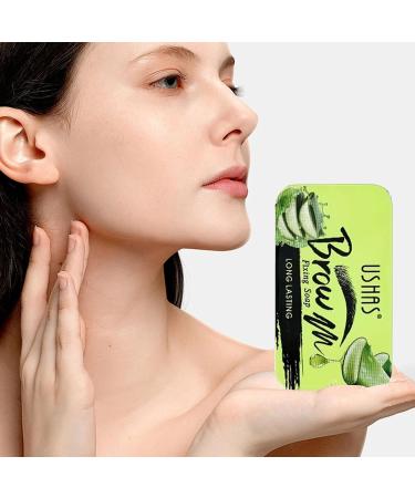 Eyebrow Soap Gel Long Lasting Cosmetics Eyebrow Lift Included Brush Brows Makeup Balm Clear Eyebrow Shaping Wax Waterproof for Natural Eyebrows Zankie 03 - Buy Online on GoSupps.com