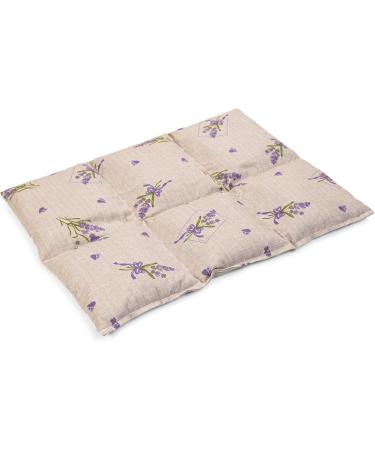 Large 40x30cm Romantic Country Style Rapeseed Thermal Pillow - 6-Chamber Back & Abdominal Support - Buy Online on GoSupps.com
