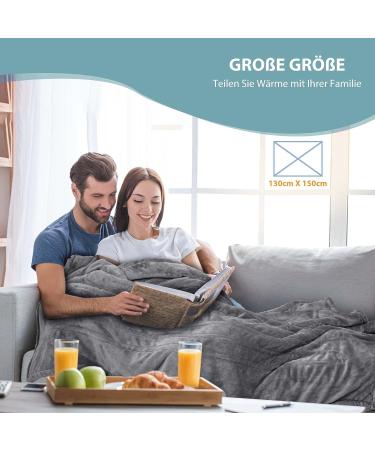 Vemolife Heating Ceiling Blanket 130x150cm - Automatic Switch-Off Overheating Protection & Washable Bed Warmer - Buy Online on GoSupps.com