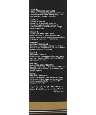 Percy Nobleman Premium Vanilla Scented Beard Oil - 50ml (Pack of 1) - Buy Online on GoSupps.com