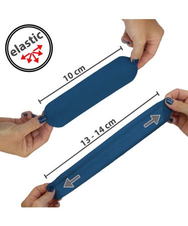 BB Sport Kinesiology Tape 5cm x 5m - Dark Blue - Elastic Waterproof Muscle Strapping Bands + E-book & Application Brochure | Best for Physio & Sports Recovery - Buy Online on GoSupps.com