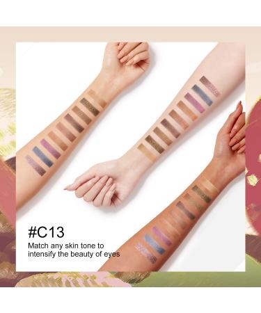 Buy Catkin Eyeshadow Palette C13 - 9 Blendable Shades Long Lasting Matte & Glitter Eye Makeup Highly Pigmented for Stunning Looks - International Shipping Available - Buy Online on GoSupps.com