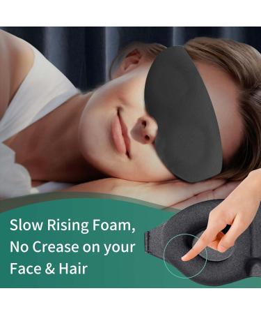 Sleepphile Zero Pressure Sleep Mask for Women and Men - Comfortable Eye Mask for Sleeping at Home and Travel - Buy Online on GoSupps.com