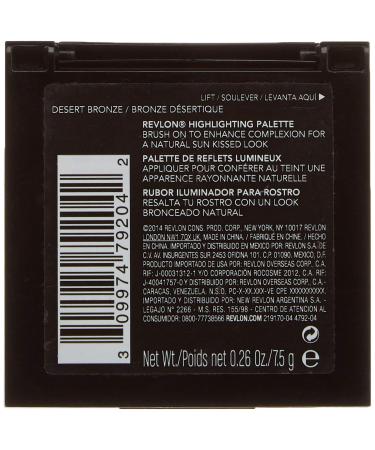 Revlon Highlighting Palette - Desert Bronze | Achieve Radiant Glow - Buy Online on GoSupps.com