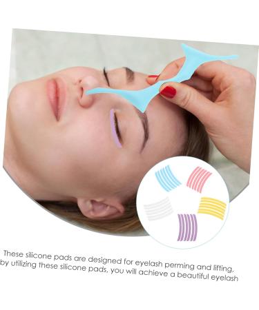 Ipetboom 5 Sheets Silicone Lash Eyelash Lift Shield Eyelash Lifting Ribbon Curlers Silicone Eyelash Lift Pads Rotating Makeup Organiser Eyelash Tool Cosmetic Suite Silica Gel - Buy Online on GoSupps.com